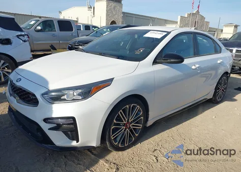 2021 Kia Forte Gt из США, поврежденный, VIN 3KPF44AC7ME369451